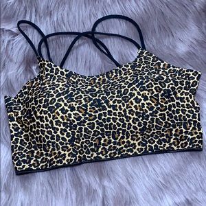 Cheetah Print Bra
